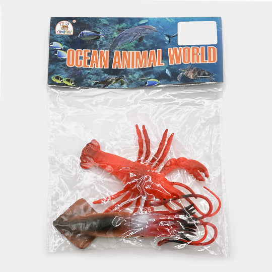 Sea Animal Toy Set For Kids