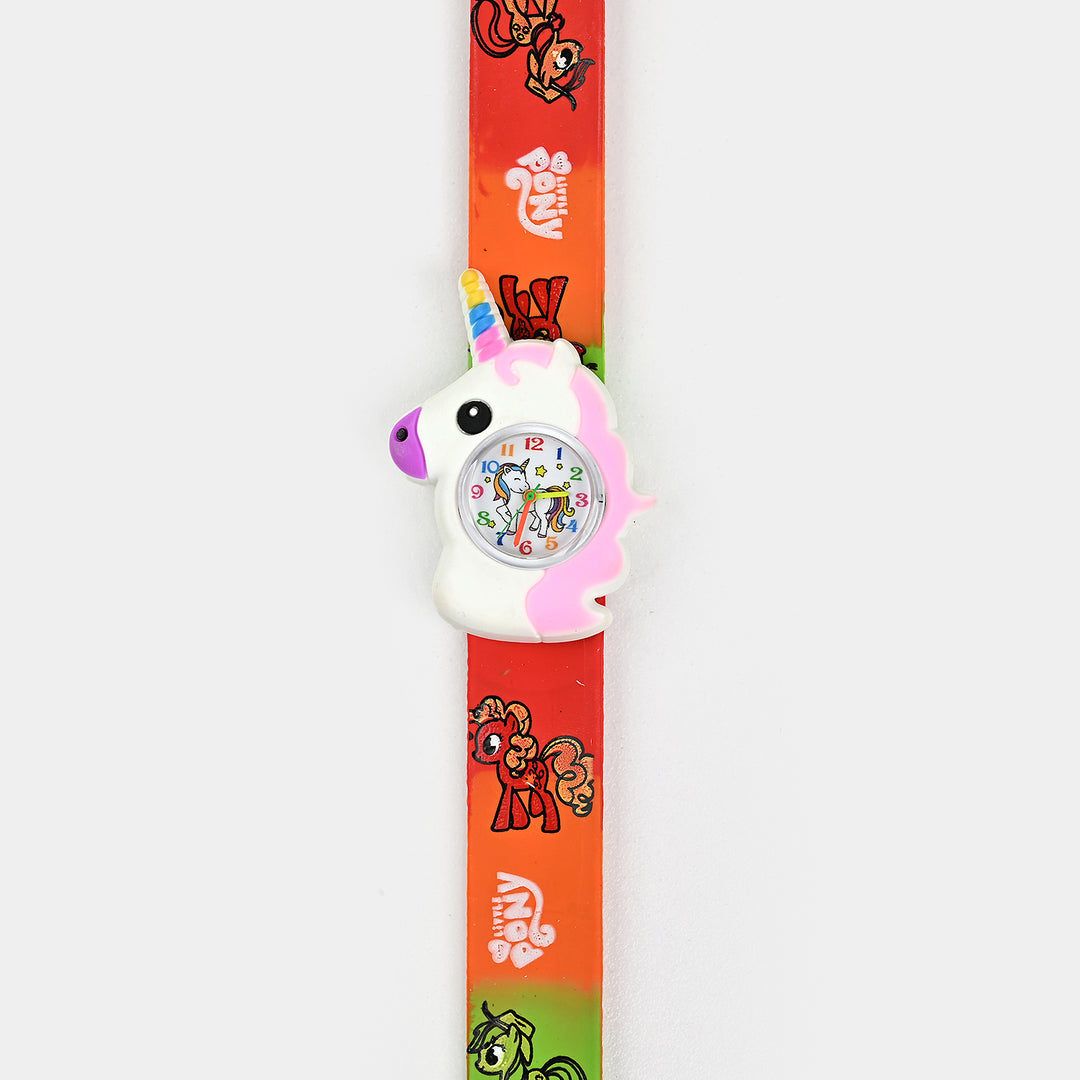 Cute Lovely Slap Wrist Watch For Kids