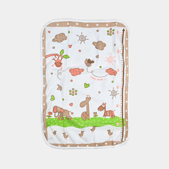 Changing Sheet Terry Printed 48x69 Jungle Brown