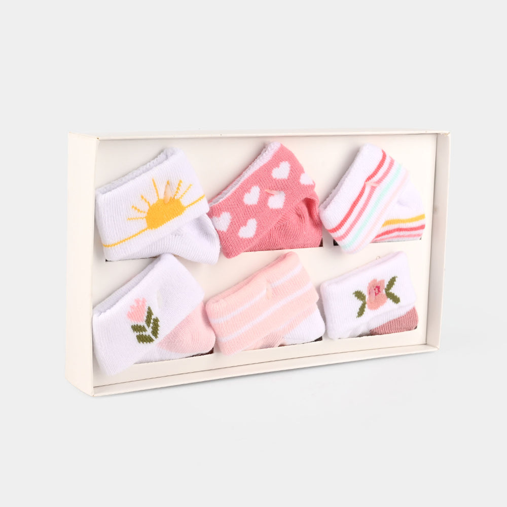 Baby Socks Set (6 Pairs) | 0-9M