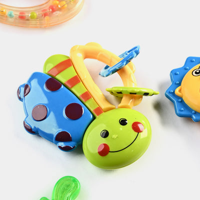 Baby Rattle Set 4Pcs | 3M+