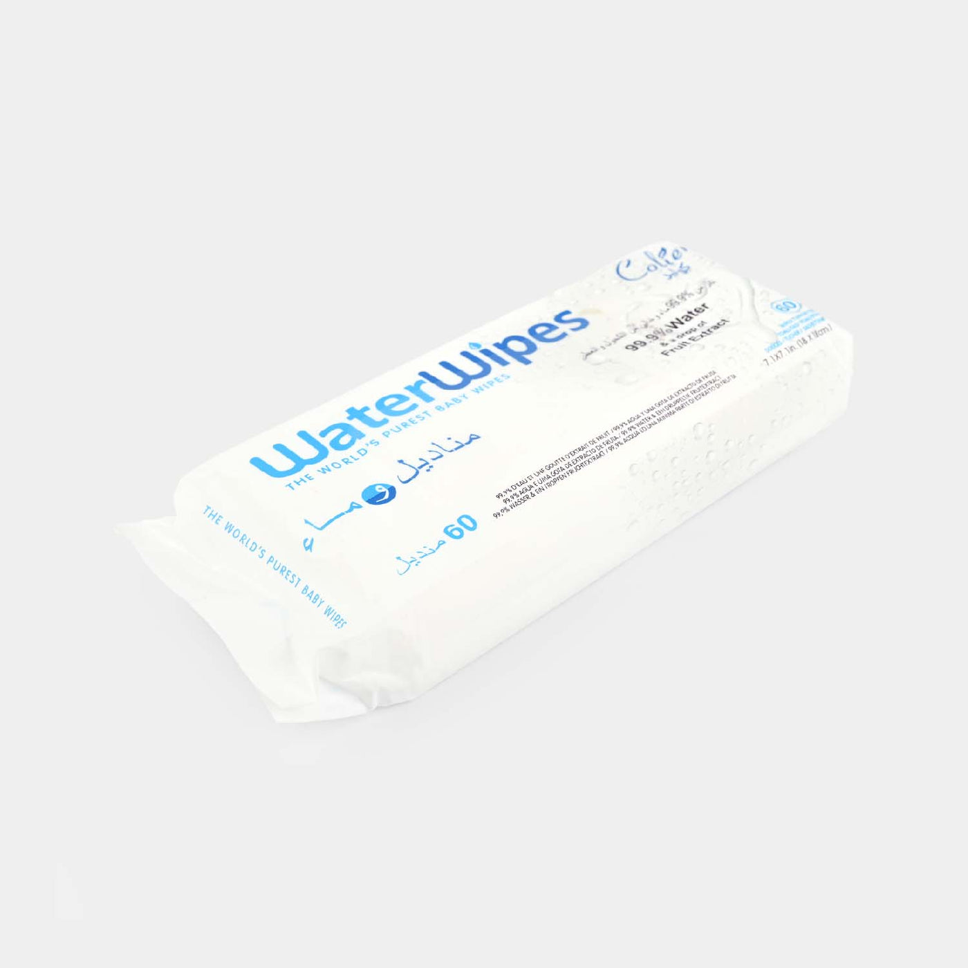 Baby Water Wipes - 60Pcs