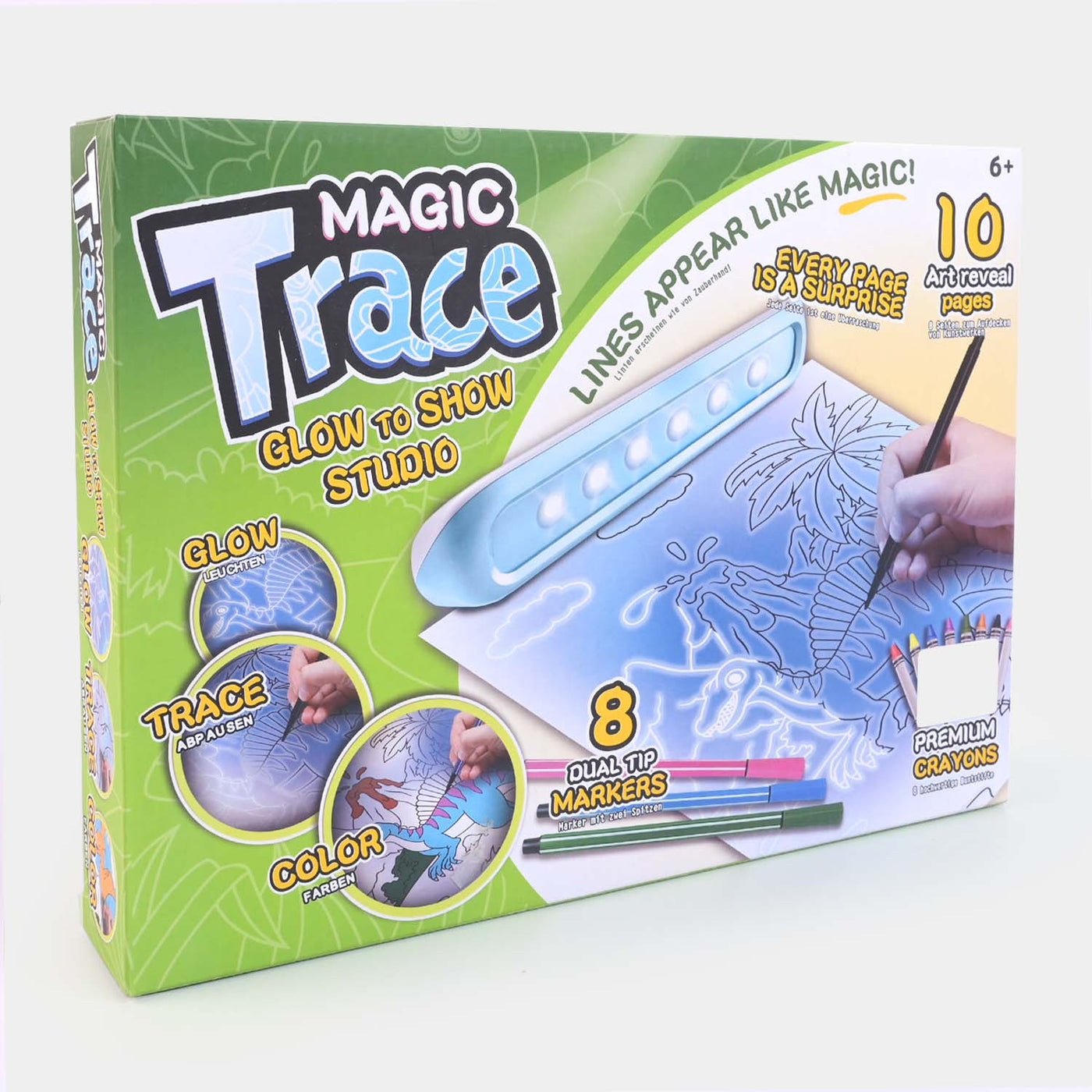 Magic Trace Drawing Board For Kids