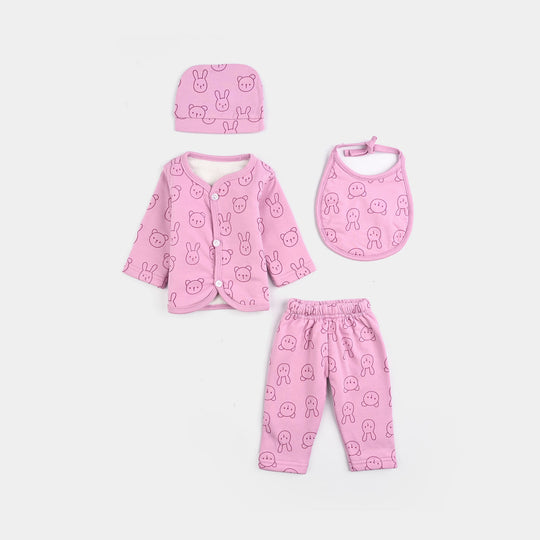 Infant Baby Cotton Suit Pack Of 4 Art