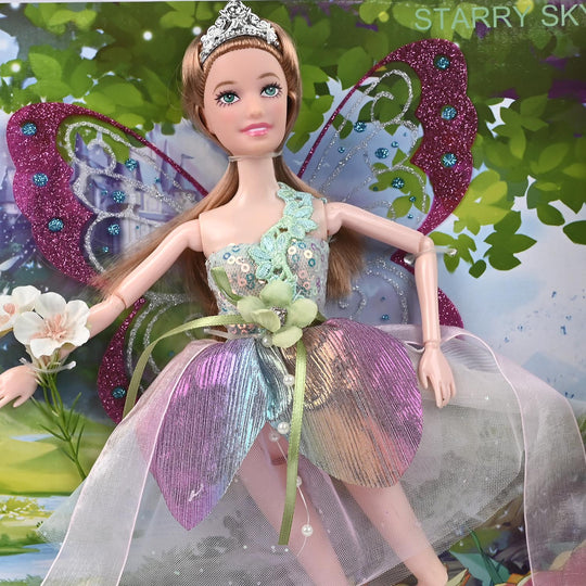 Starry Sky Flower Fairy Doll
