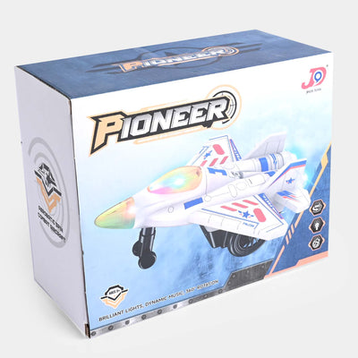 Aerobatic Spin Combat Aircraft With Light & Music For Kids