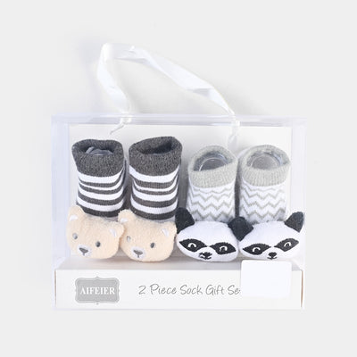 Socks Gift Set Pack Of 2 Pair | 0-6M