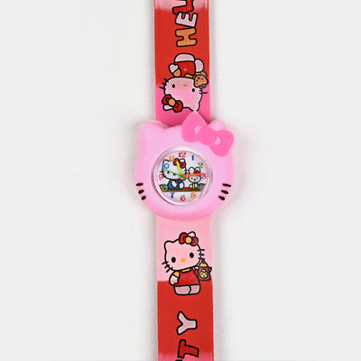 Cute Lovely Slap Wrist Watch For Kids