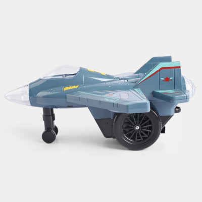 Aerobatic Spin Combat Aircraft With Light & Music For Kids