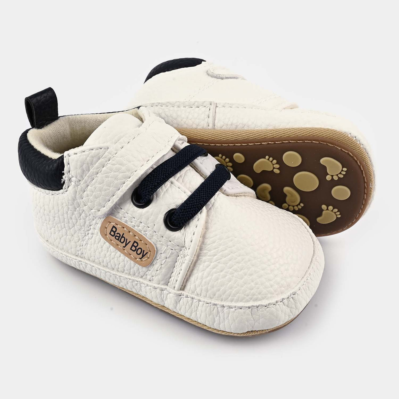 Baby Boy Shoes G21-White