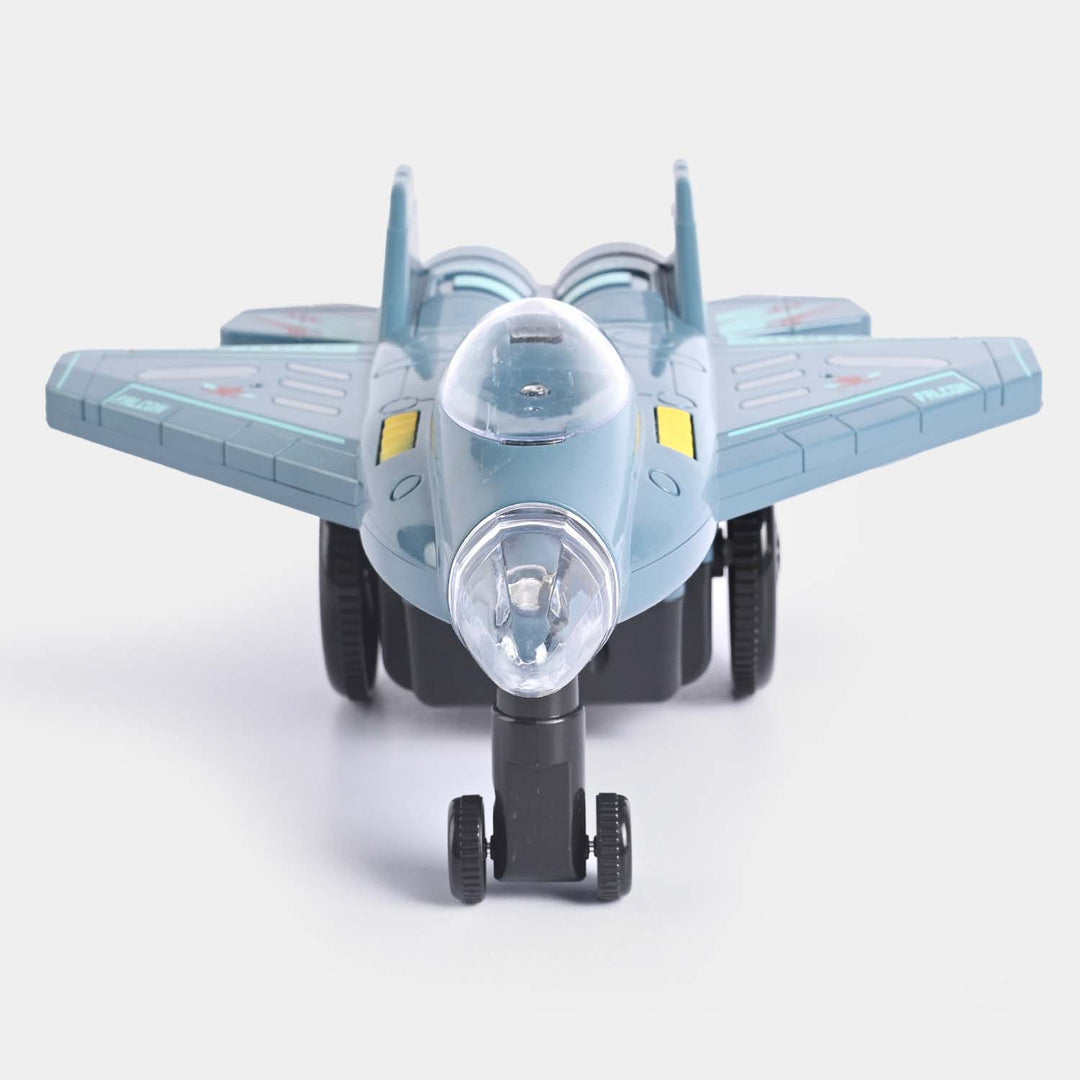 Aerobatic Spin Combat Aircraft With Light & Music For Kids