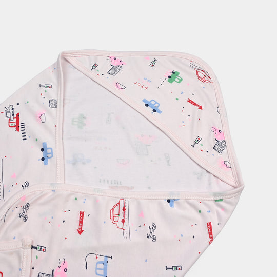 BABY HOODED WRAPPING SHEET