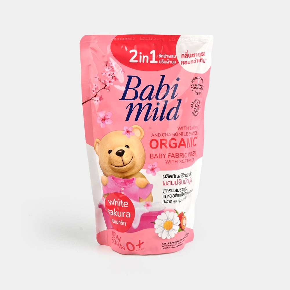 Babi Mild 2in1 Fabric Wash/Softener Sakura 570ML