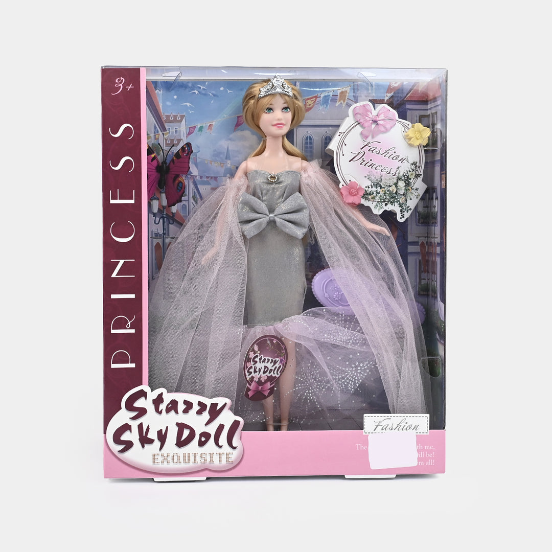 Starry Sky Princess Doll – Exquisite Silver Edition