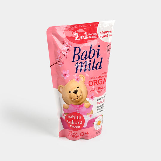 Babi Mild 2in1 Fabric Wash/Softener Sakura 570ML