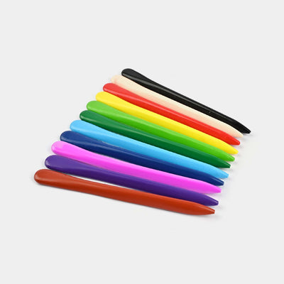 Colorful Plastic Crayons