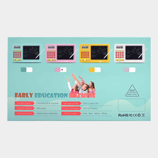 Writing Pad With Calculator Educational Toy For Kids