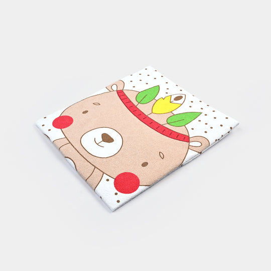 Changing Sheet Terry Printed 48x69 Bear Brown