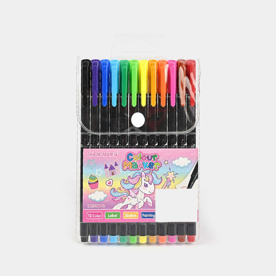 Marker Color 12Pcs Set