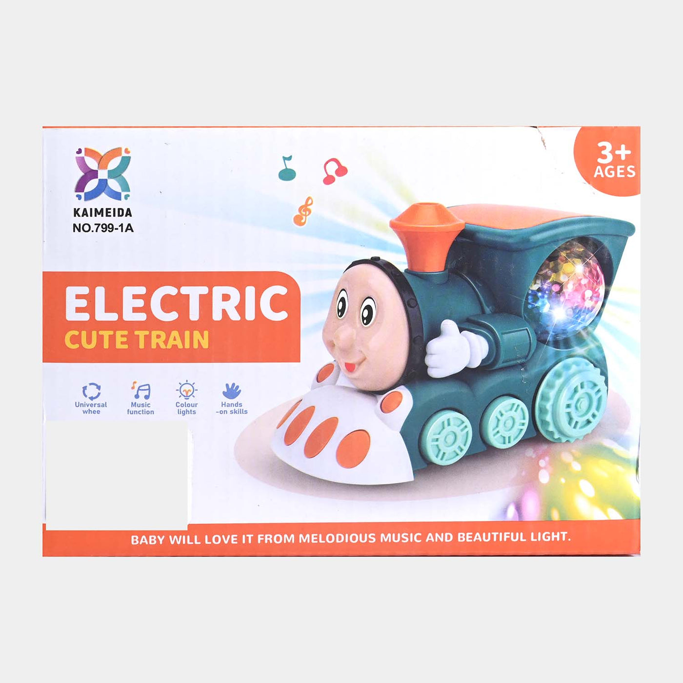 Train With Light & Music For Kids