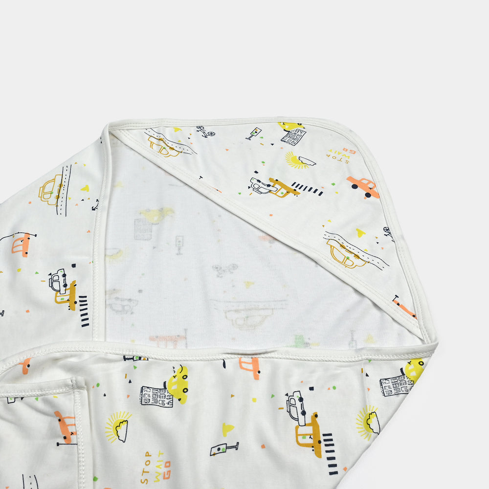 BABY HOODED WRAPPING SHEET