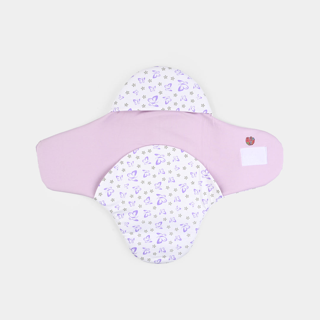 Infant Baby Foam Swaddle Butterfly | Purple