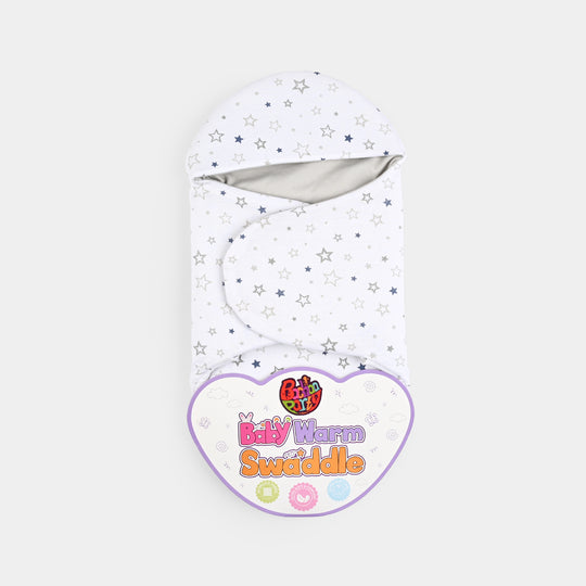 Infant Baby Foam Swaddle Star | Grey