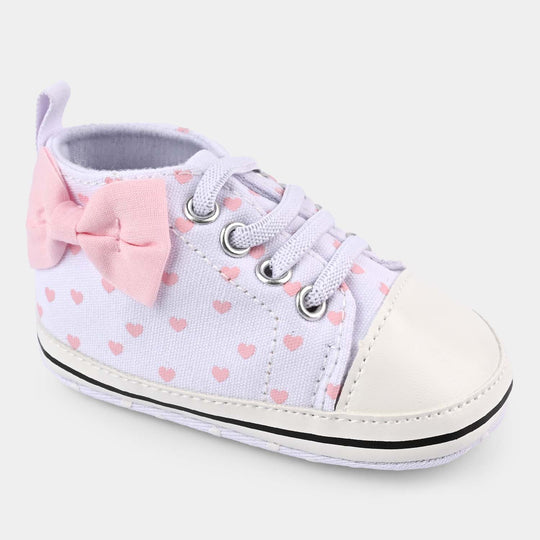 Baby Girl Shoes D85-White