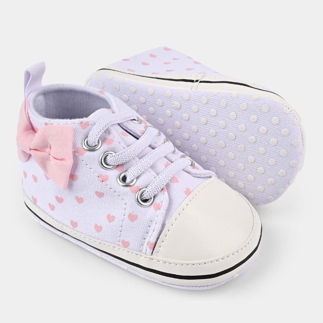 Baby Girl Shoes D85-White