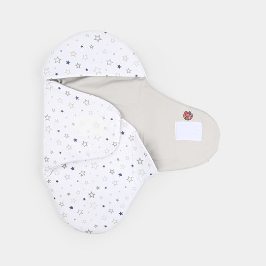 Infant Baby Foam Swaddle Star | Grey