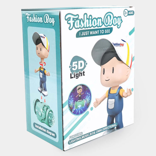 FASHION BOY LIGHT & MUSIC TOY FOR KIDS