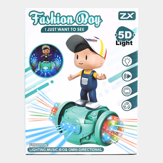 FASHION BOY LIGHT & MUSIC TOY FOR KIDS