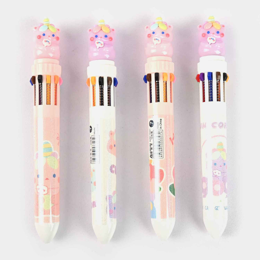 Multi Color Pack Of 4 Pen Bear For Kids