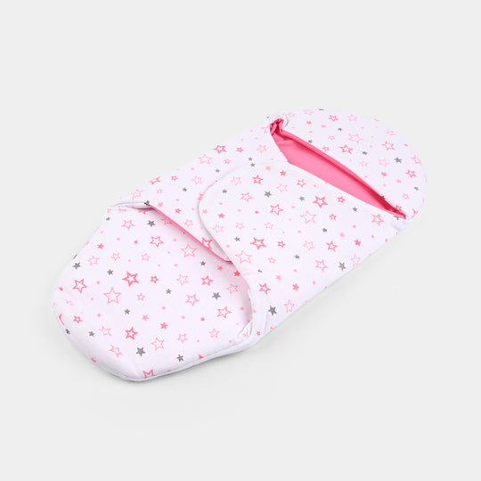 Infant Baby Foam Swaddle Star | Pink