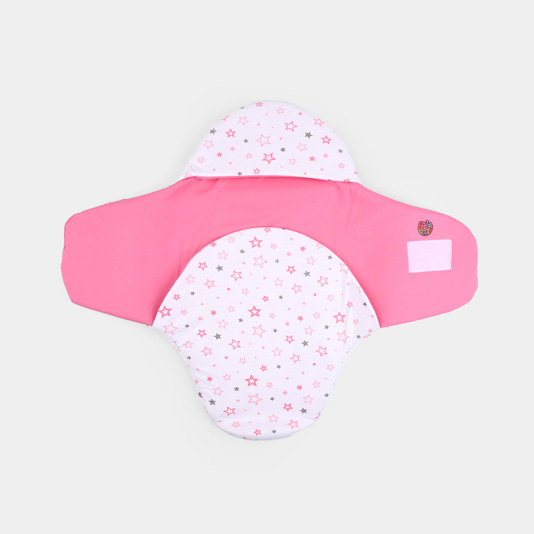 Infant Baby Foam Swaddle Star | Pink