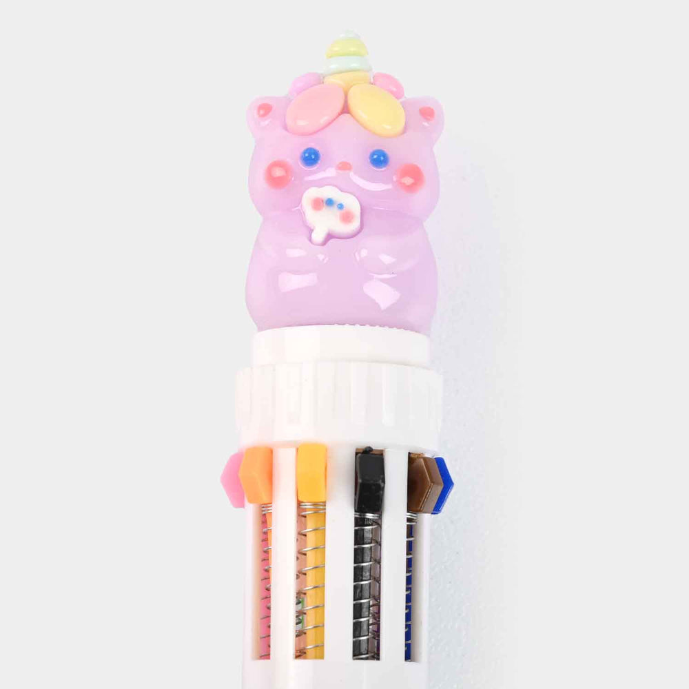 Multi Color Pack Of 4 Pen Bear For Kids