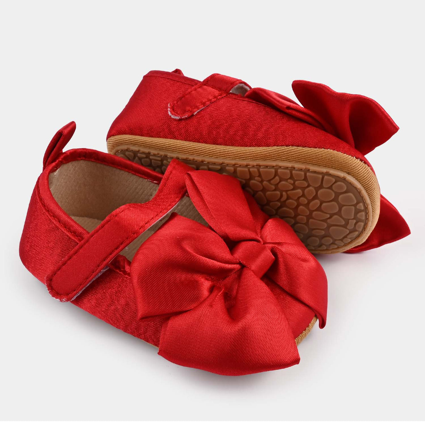 Baby Girl Shoes D125-Red