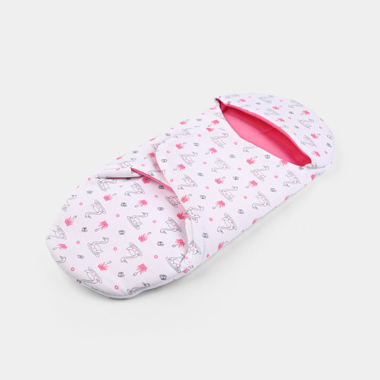 Infant Baby Foam Swaddle Duck | Pink