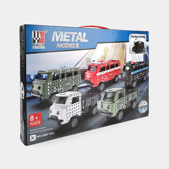 Educational Metal Assembly Model Truck | 389Pcs