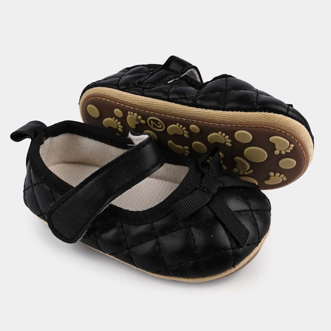 Baby Girl Shoes G26-BLACK