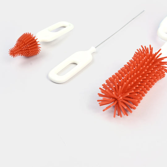 Rotating Bottle Feeder Brush with Stand