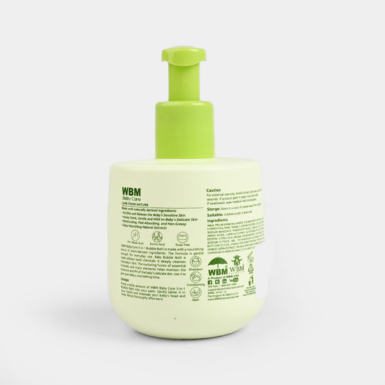 WBM 3IN1 Baby Bubble Bath | 300Ml