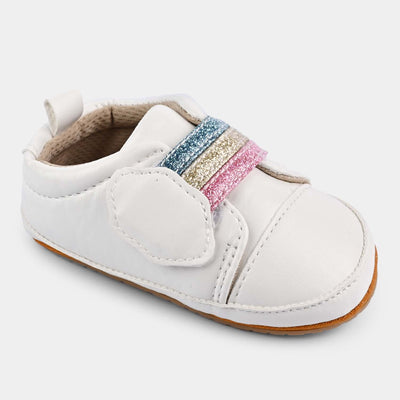 Baby Girl Shoes J01-White