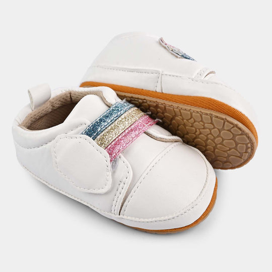 Baby Girl Shoes J01-White