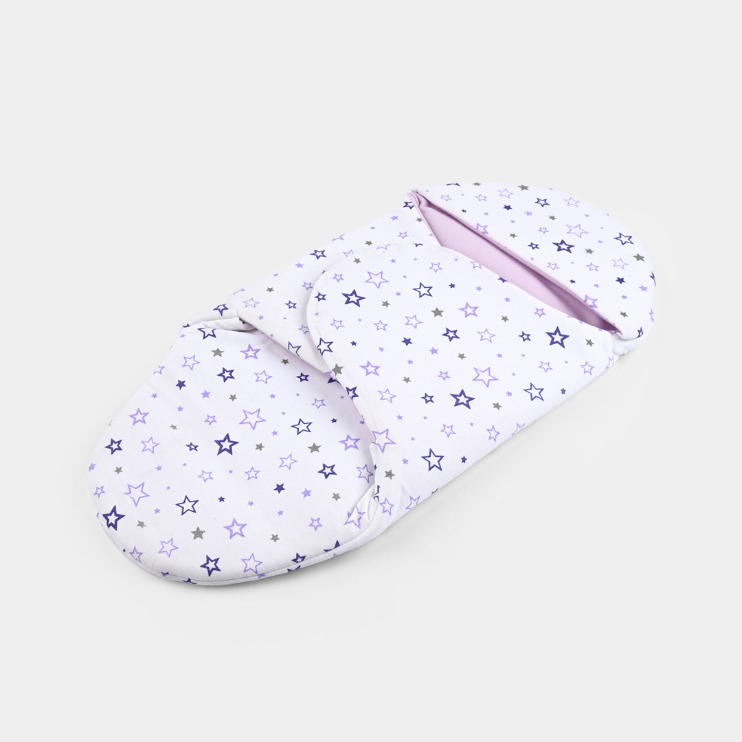 Infant Baby Foam Swaddle Star | Purple