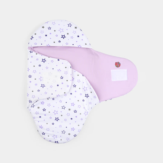 Infant Baby Foam Swaddle Star | Purple