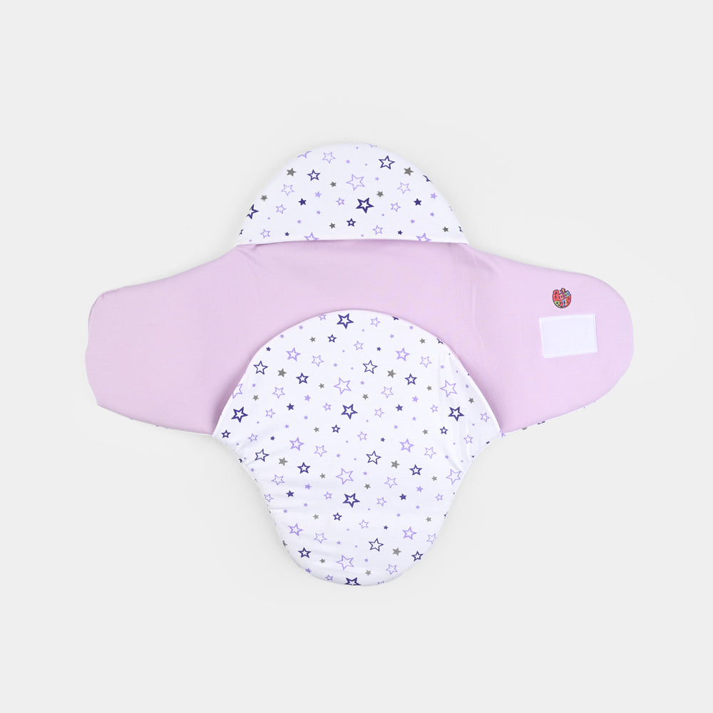 Infant Baby Foam Swaddle Star | Purple