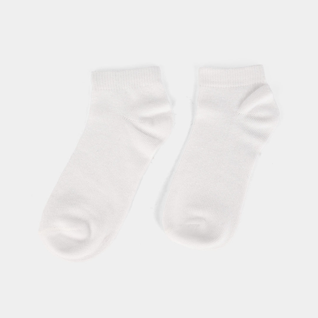 Socks Pack Of 2 Ankle Basic-White