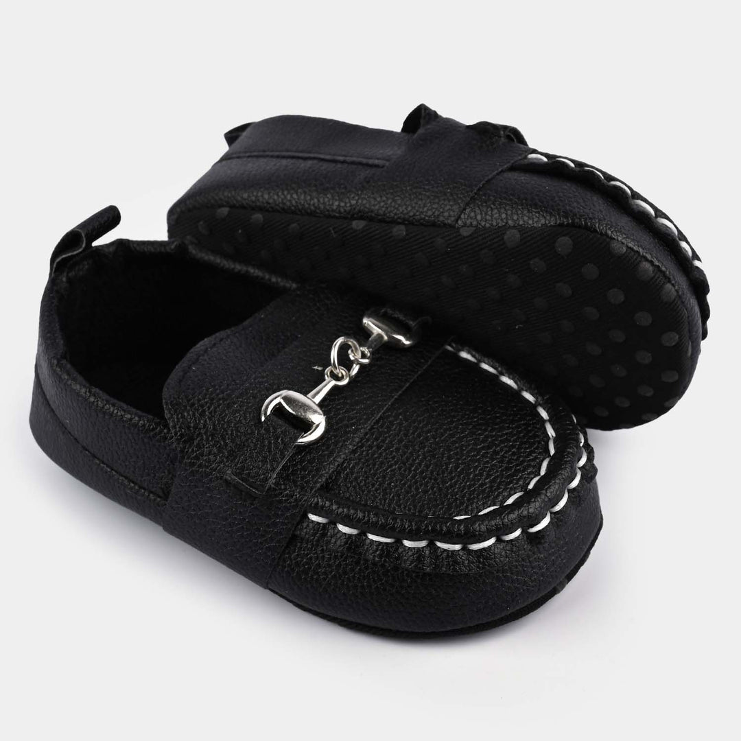 Baby Boy Shoes J08-BLACK