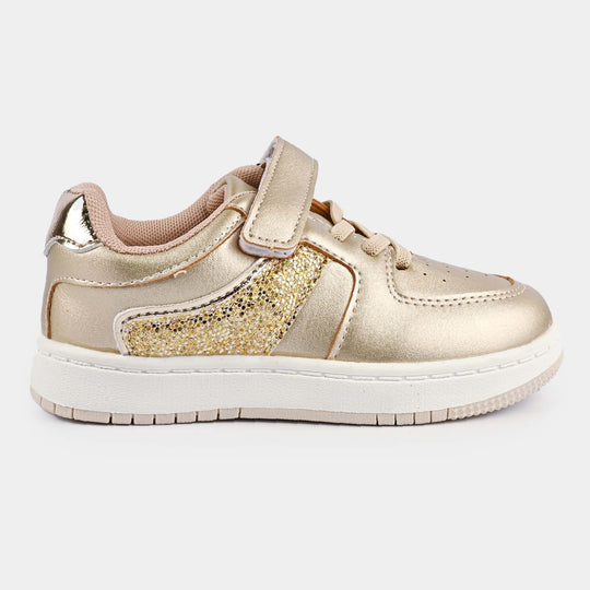 Girls Sneakers 5722-2-Gold